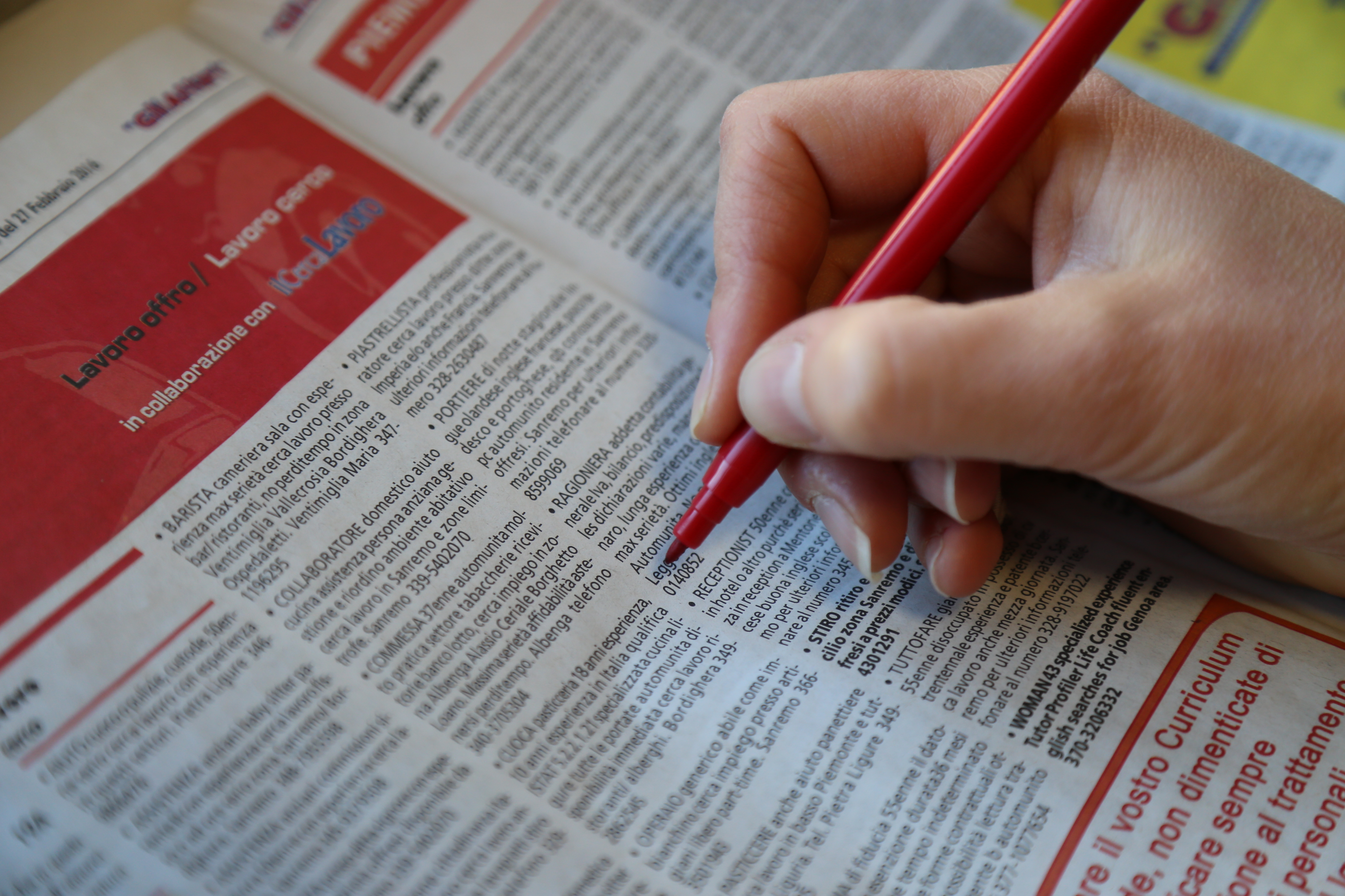 Lavoro orizzontale